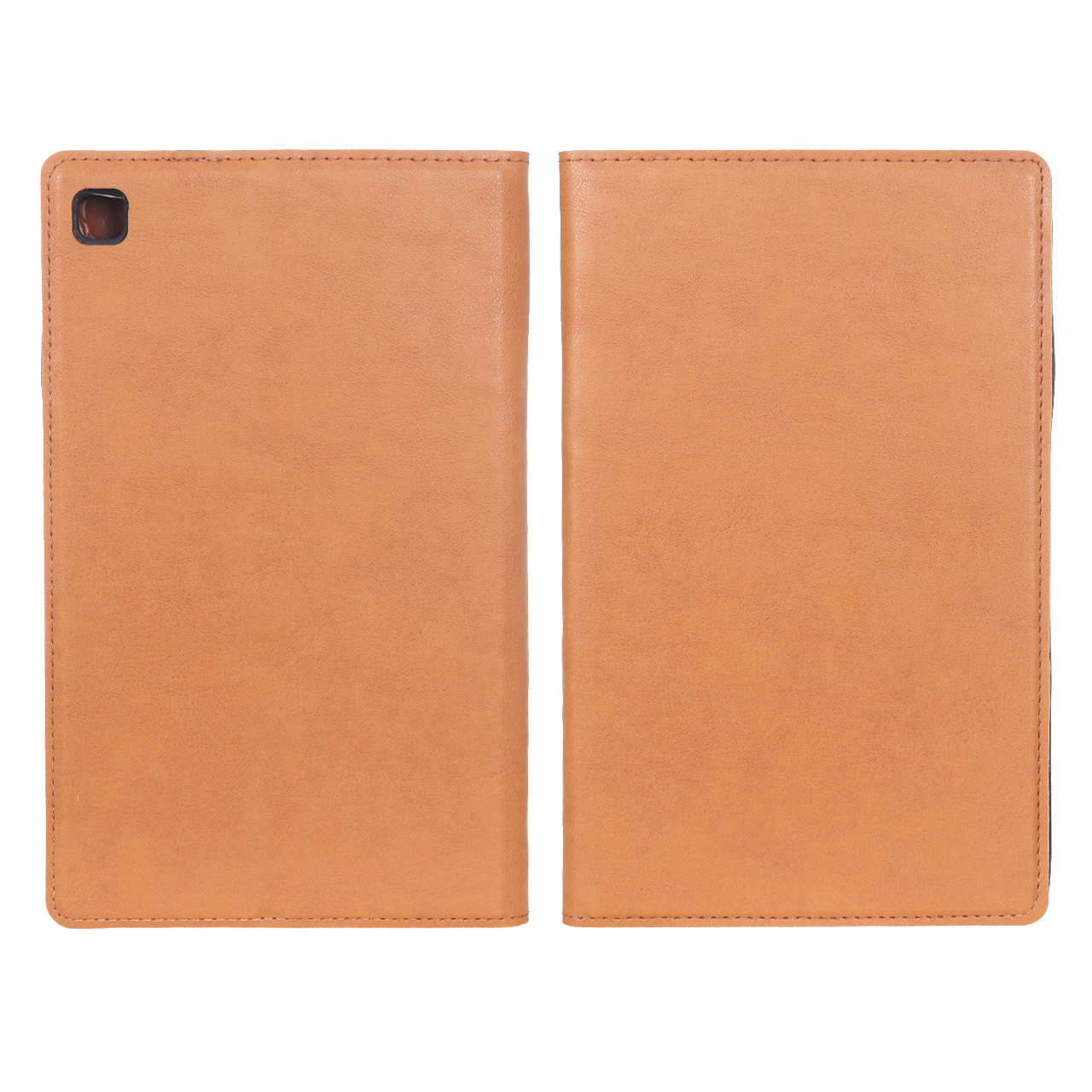 کیف تبلت چرمی ساده Samsung Galaxy Tab A7 Lite 8.7 / T220 / T225 - عسلی - BSA