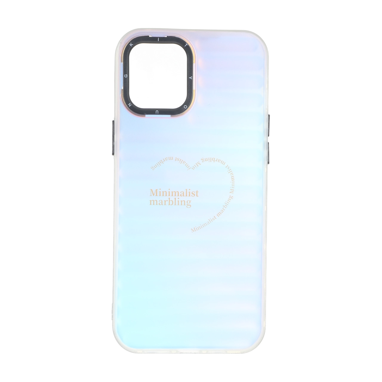 قاب یانگ کیت هولوگرامی طرح دار دور مات Apple iPhone 12 Pro Max - کد 128
