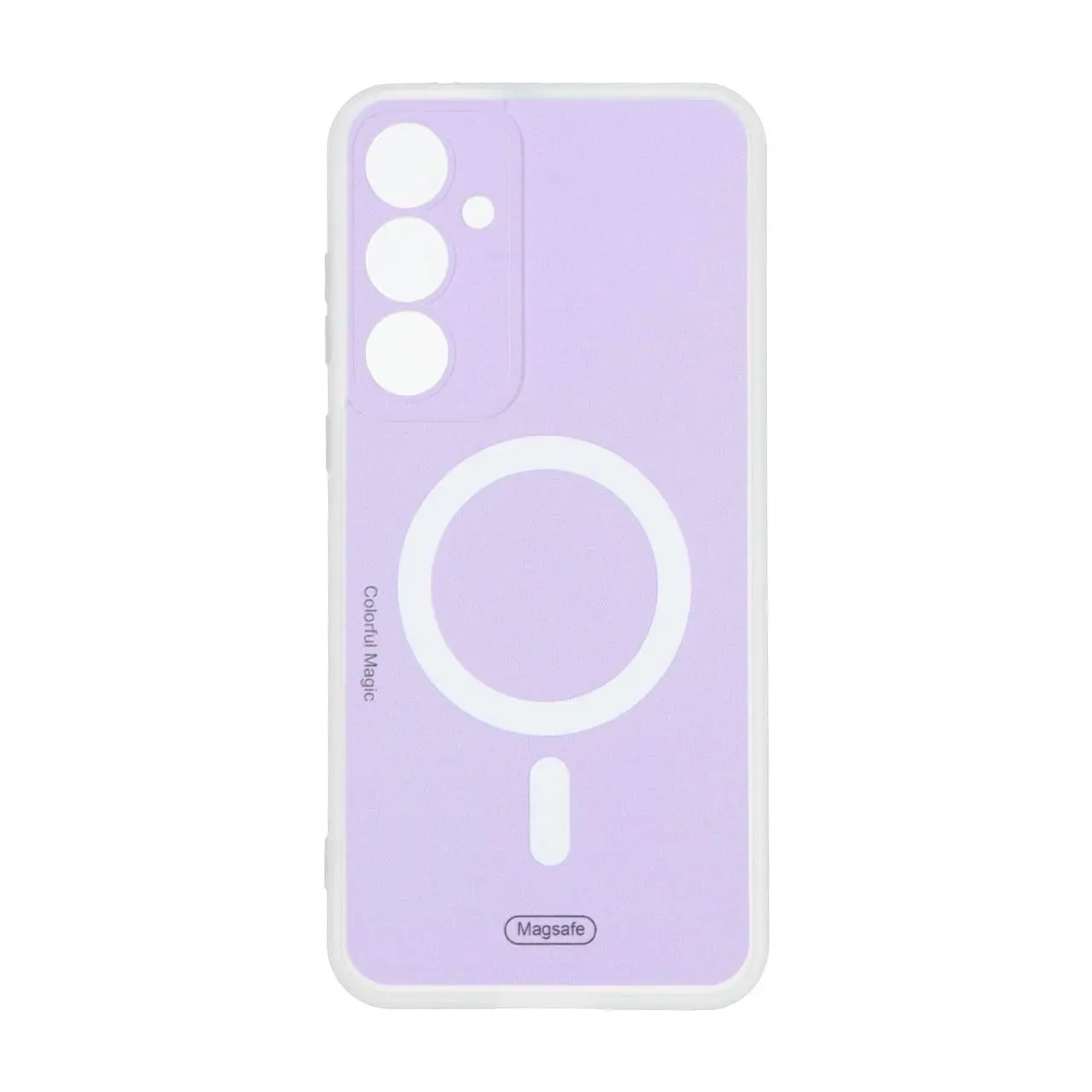 قاب Colorful Magic طرح مگ سیف محافظ لنزدار یاسی مناسب برای سامسونگ گلکسی آ ۵۵