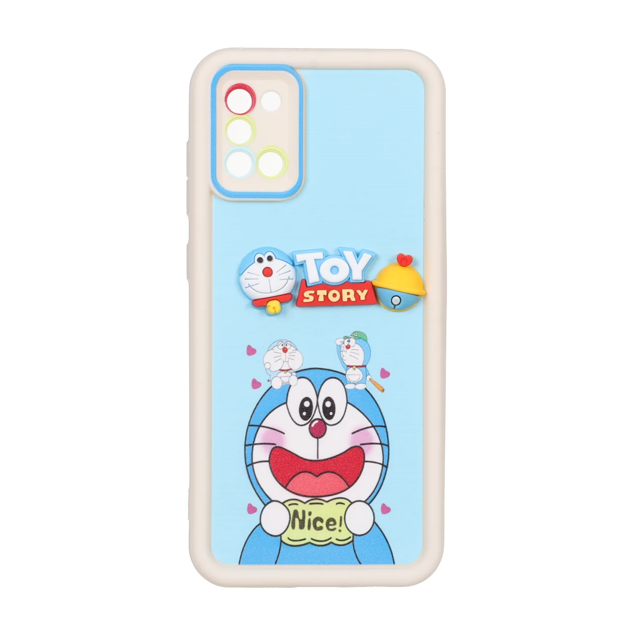 قاب طرح عروسک برجسته دورامون Toy Story محافظ لنز مناسب برای سامسونگ گلکسی A31