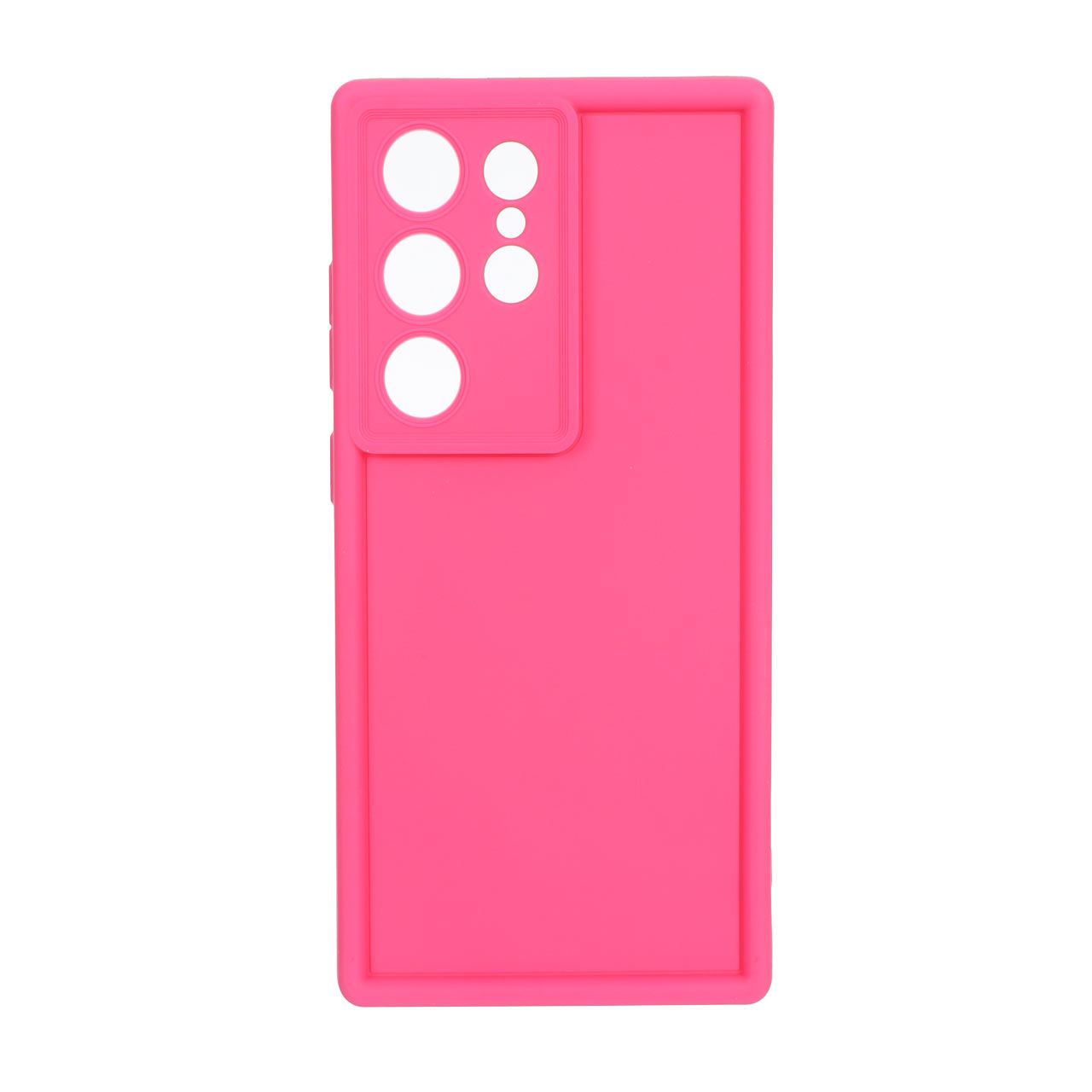 قاب Solid Case مدل Samsung Galaxy S24 Ultra - سرخابی