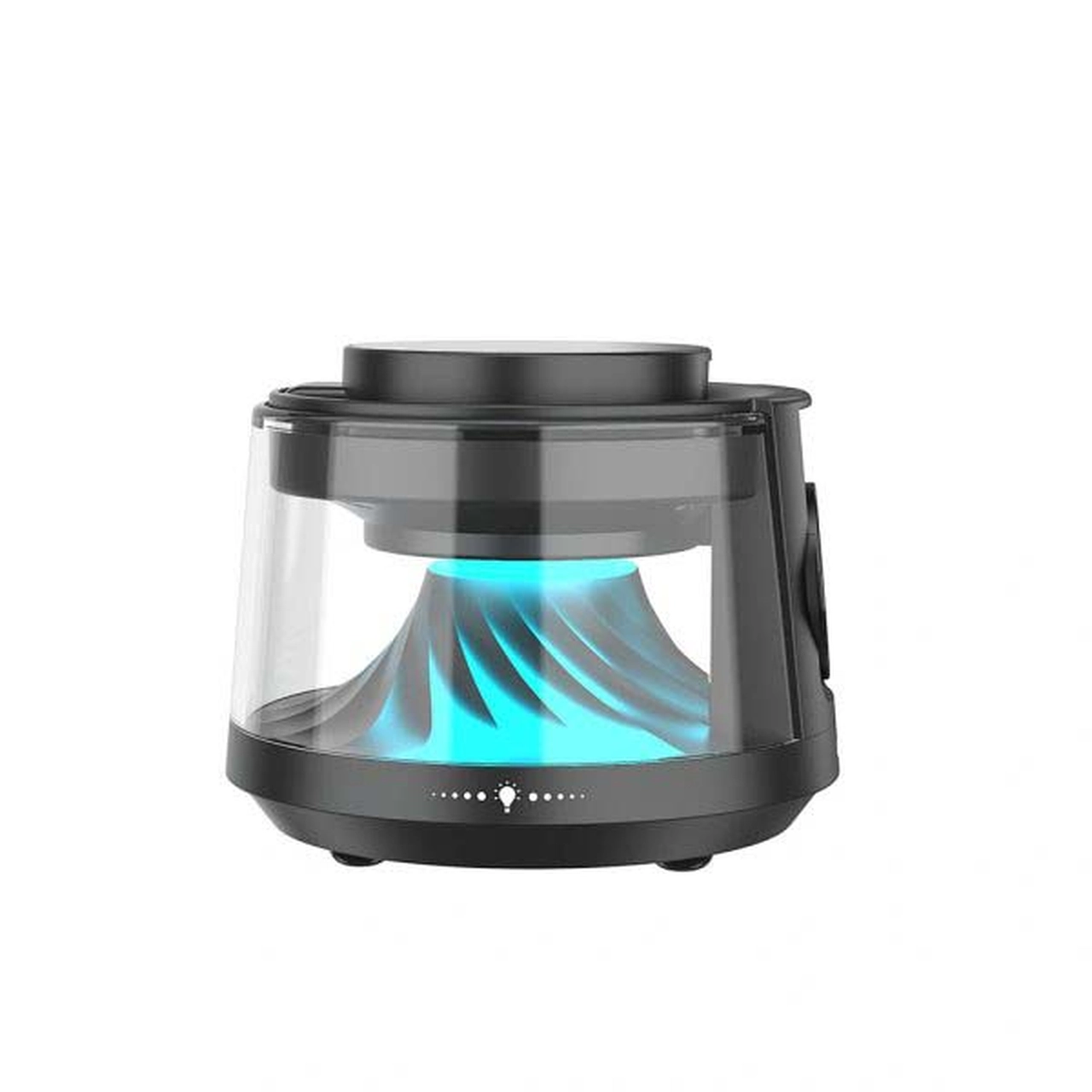اسپیکر بلوتوثی و شارژر وایرلس 5 کاره Wiwu مدل Flow wi-w039 مشکی