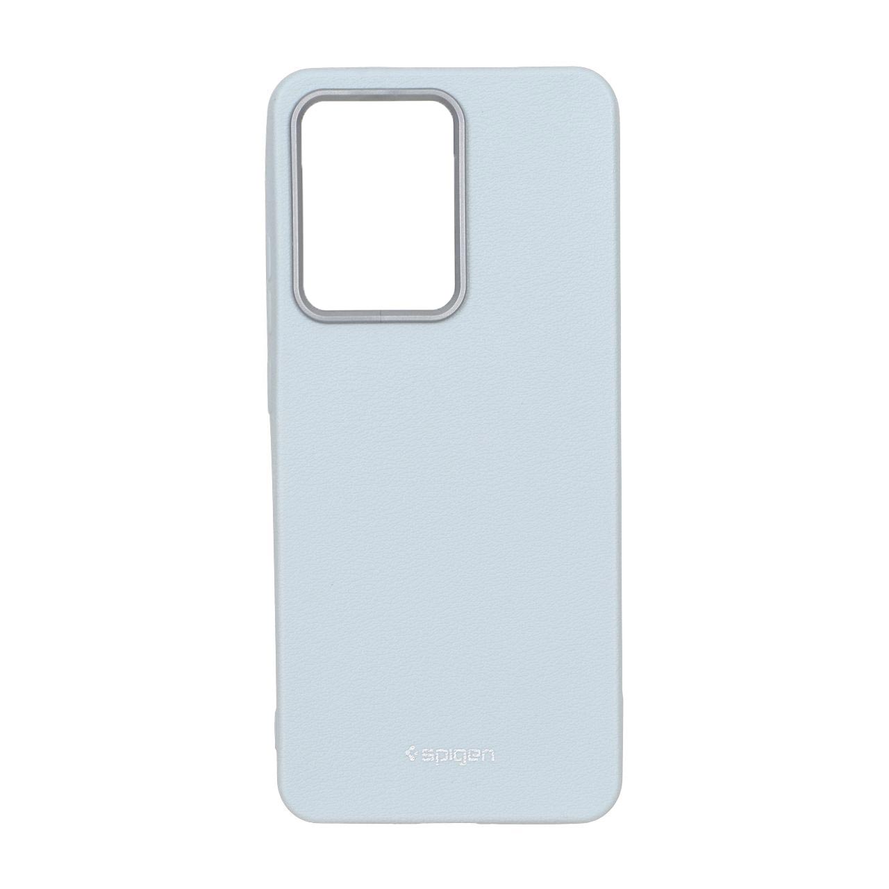 قاب Texture لوگودار Spigen مناسب برای شیائومی پوکو X7 پرو - آبی