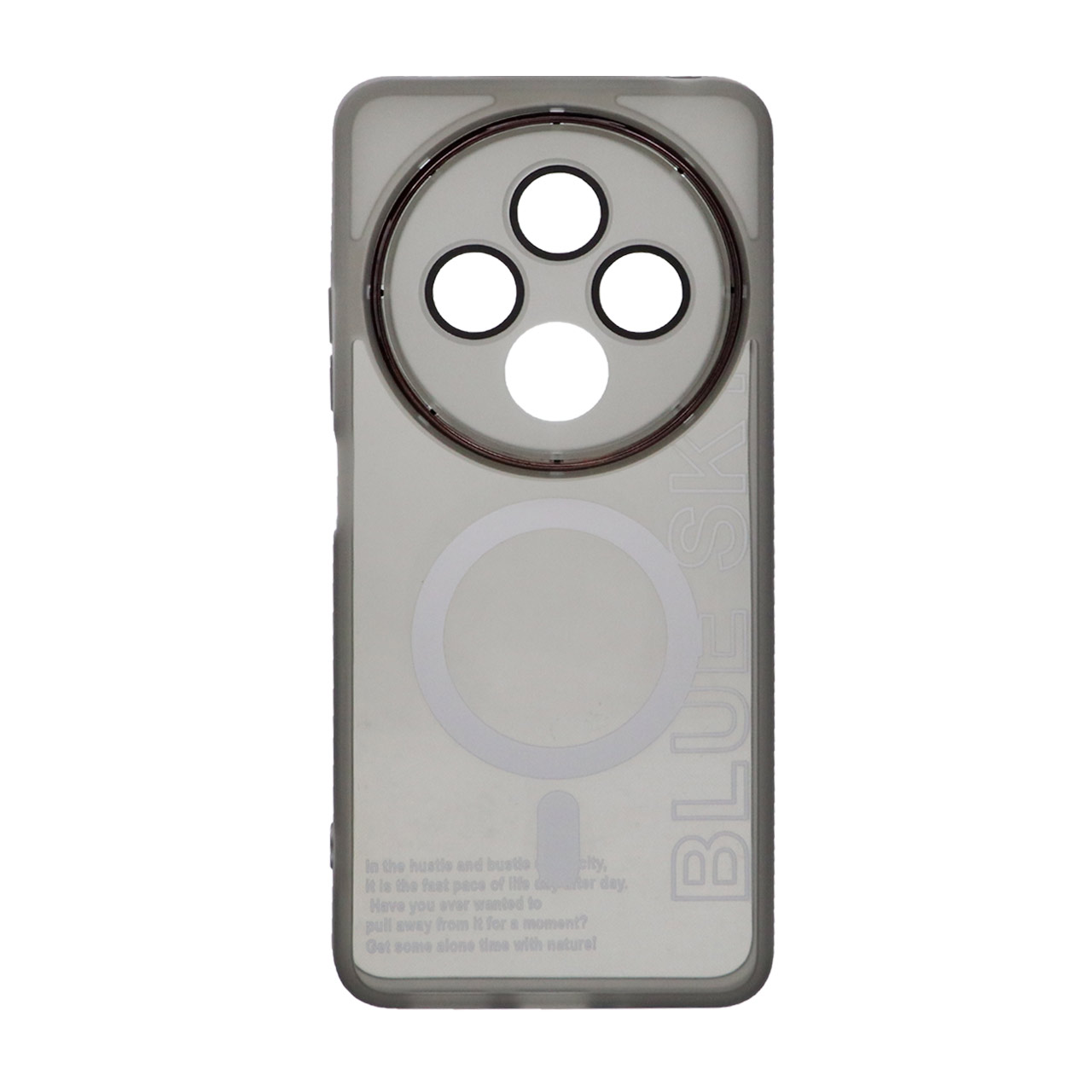 قاب Diamond Space طرح مگ سیف لنز گلس دار Xiaomi Redmi 14C / Redmi A3 Pro / Redmi A4 / Poco C75 - مشکی - MPS