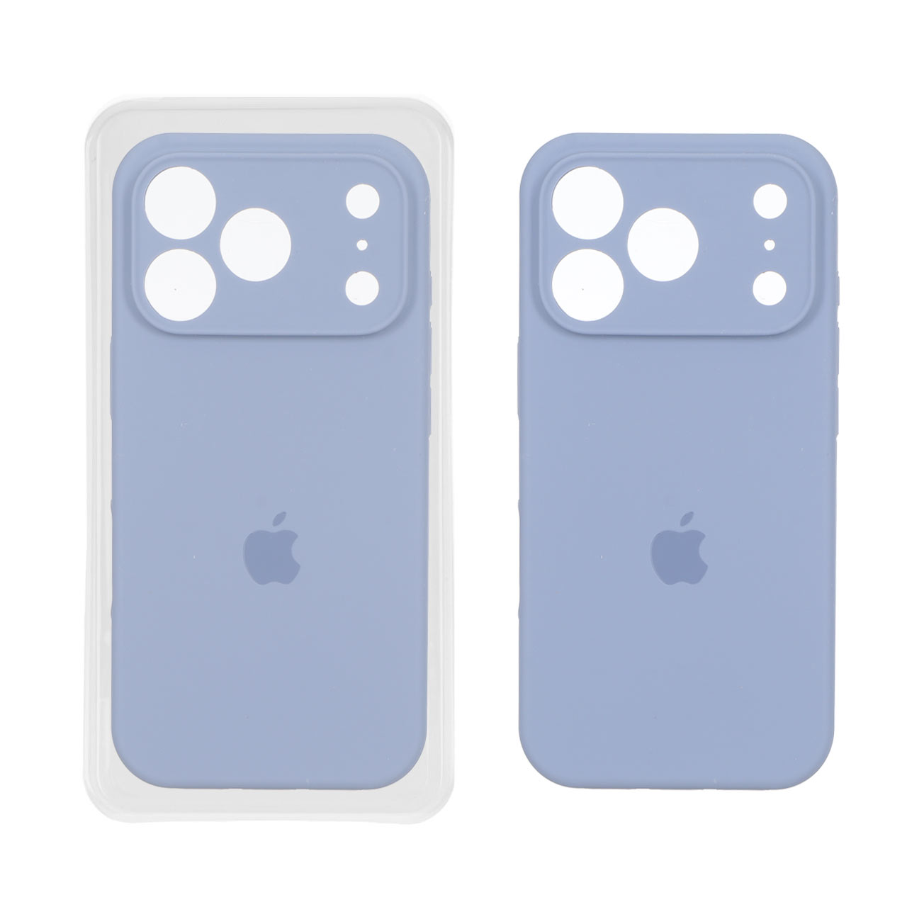 قاب سیلیکونی پاک کنی اورجینال ++A مدل Apple iPhone 17 Pro - فیلی (پک دار)
