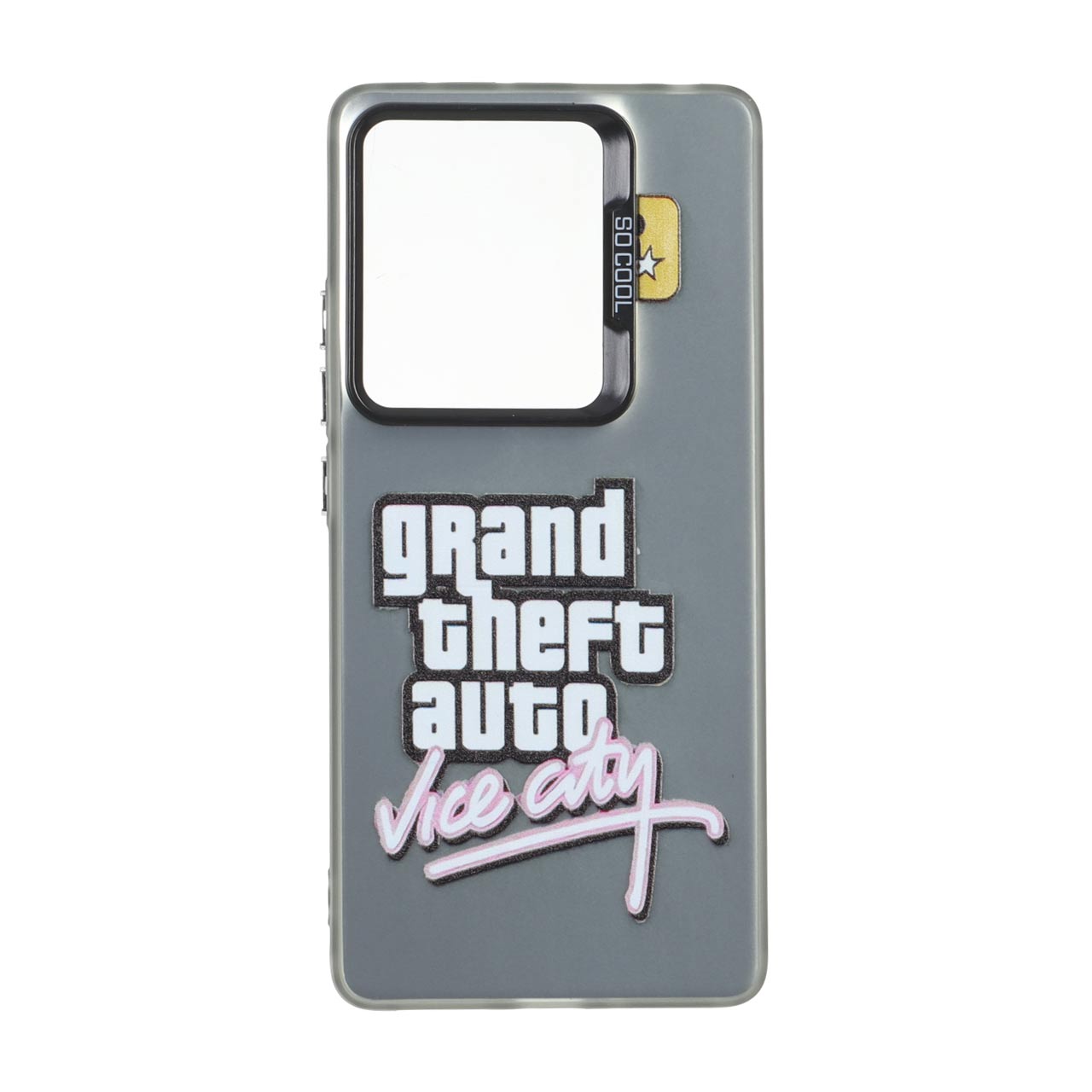 قاب طرح Grand Theft Auto Vice City SO COOL با محافظ لنز کروم مناسب برای شیائومی ردمی نوت 14 اس / ردمی نوت 13 پرو 4G / پوکو M6 پرو 4G