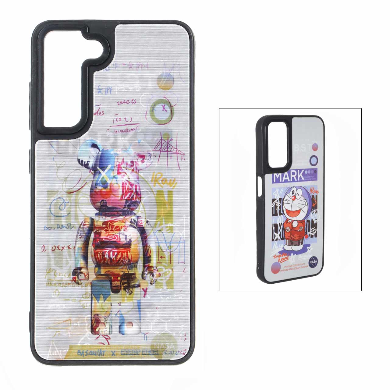 قاب 3D هولوگرافیک طرح Bearbrick مناسب برای سامسونگ گلکسی S21 FE