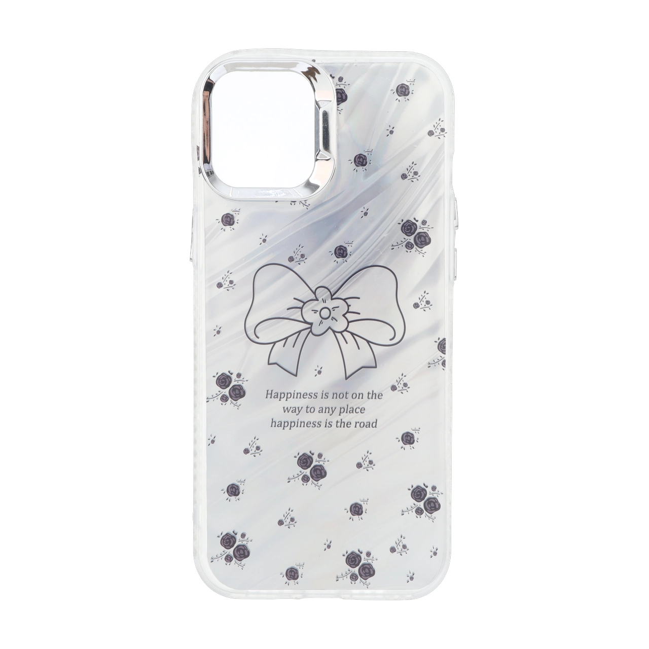 قاب Pucker هفت رنگ دور ژله ای مات لنز کروم Apple iPhone 12 Pro Max - طرح 357