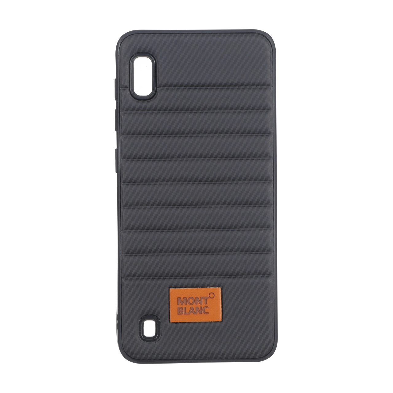 قاب Mont Blanc پافری طرح هاشور Samsung Galaxy A10 / M10 - مشکی