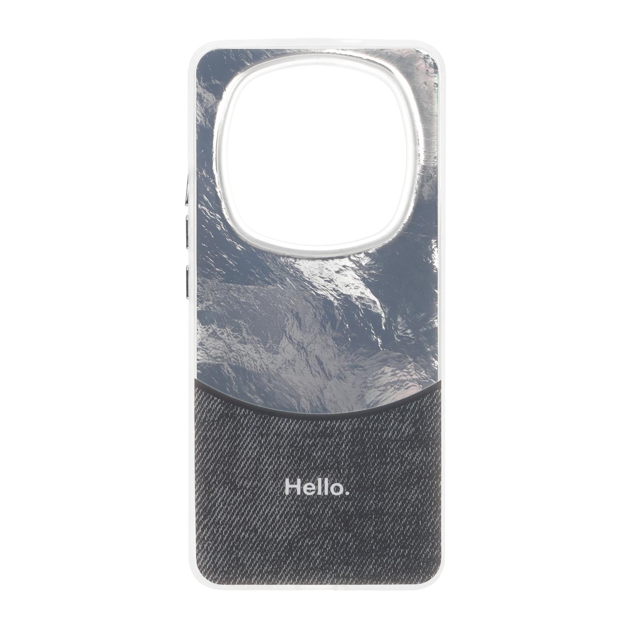 قاب Hello طرح جین Ice مناسب برای شیائومی ردمی نوت ۱۵ - سرمه ای
