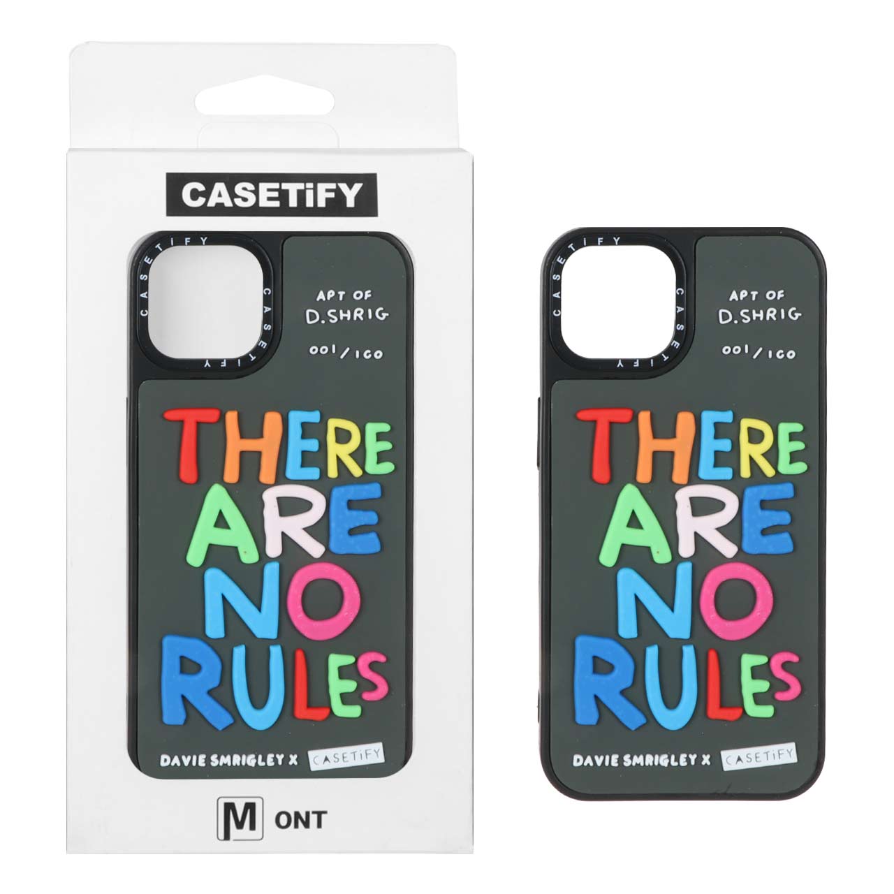 قاب Casetify طرح برجسته فانتزی THERE ARE NO RULES مناسب برای آیفون 13 و آیفون 14