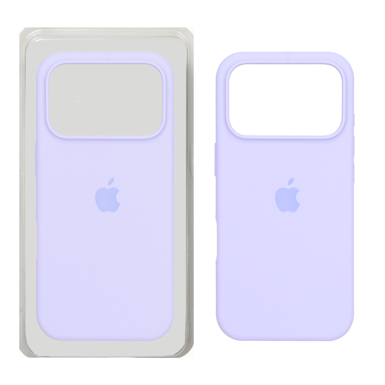 قاب سیلیکونی اورجینال Apple iPhone 17 Pro یاسی - پک اصلی