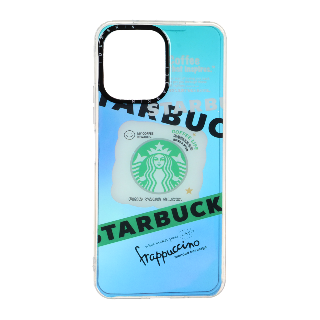 قاب طرح Starbucks هولوگرامی مناسب برای شیائومی ردمی 12 و پوکو ام 6 پرو 5G
