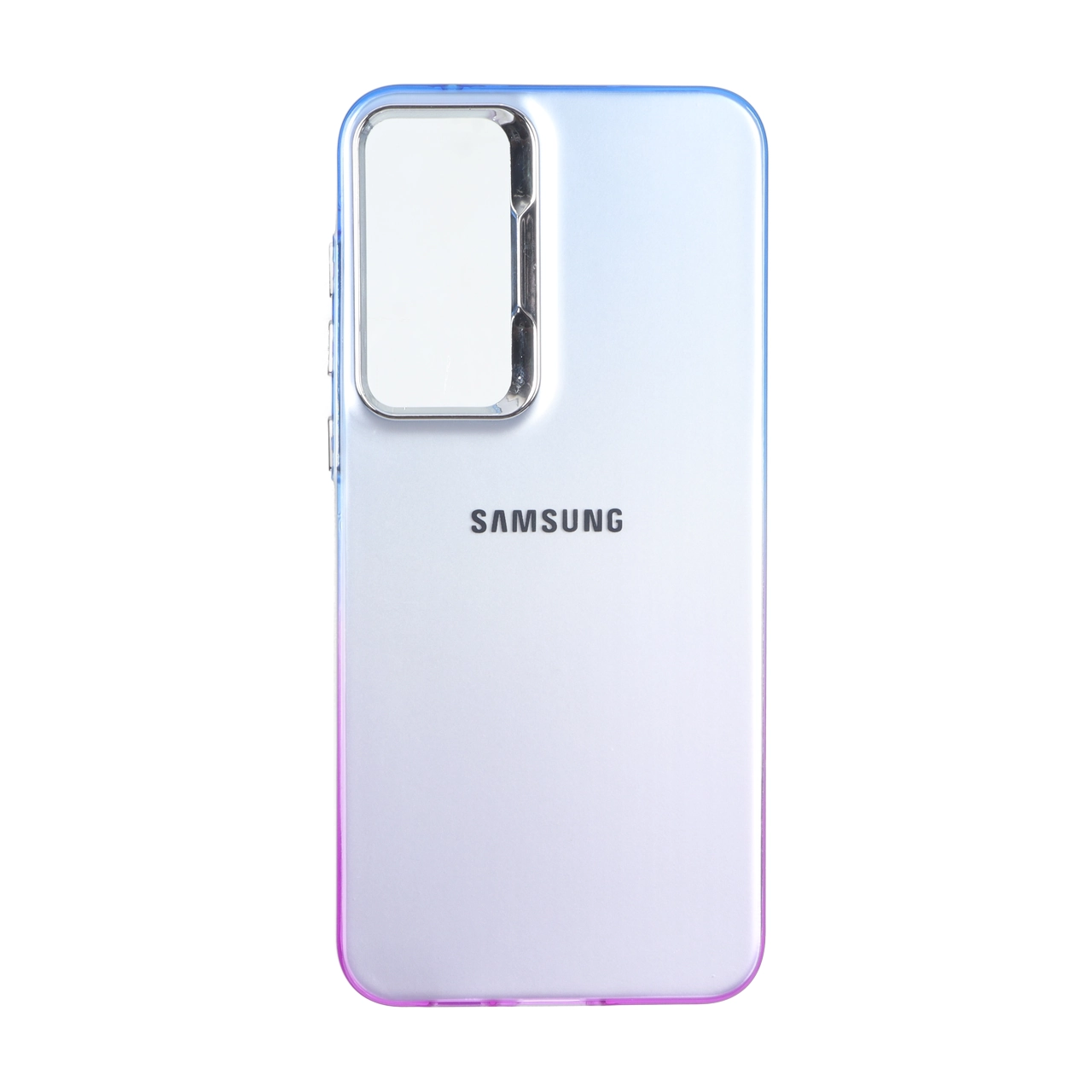 قاب SO COOL لنز متال لوگودار دور رنگی Samsung Galaxy A35 / A55 - آبی بنفش