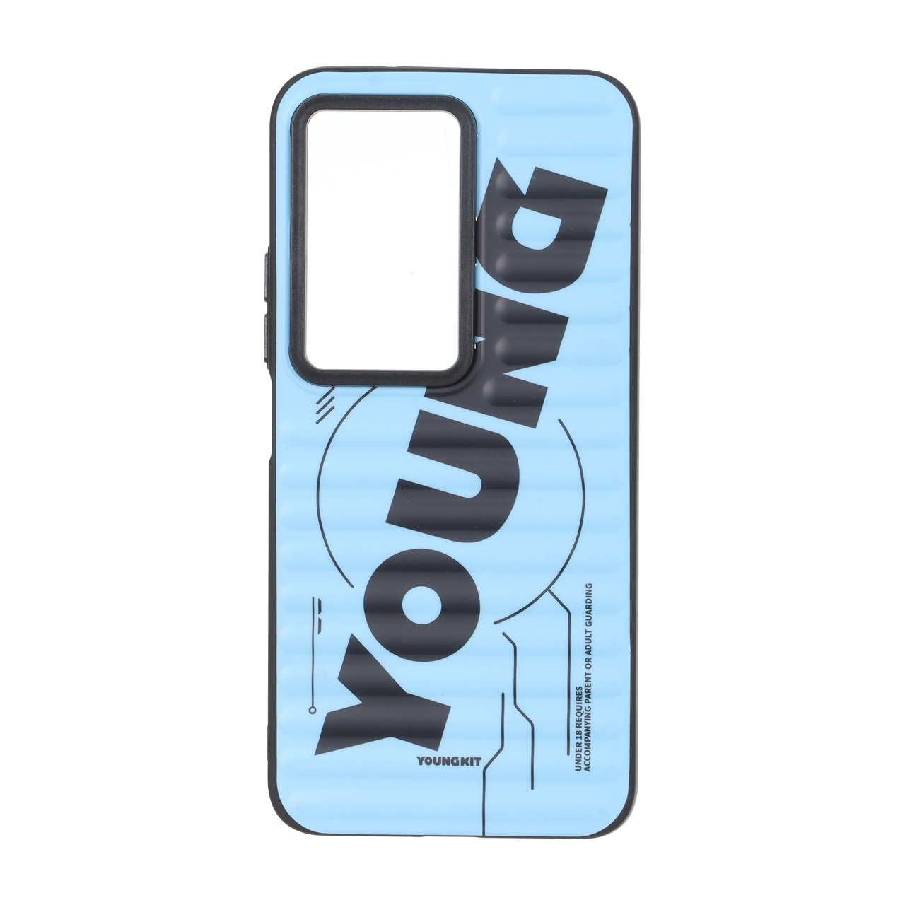 قاب Youngkit مورب آبی روشن مناسب برای شیائومی ردمی ۱۵ 4G