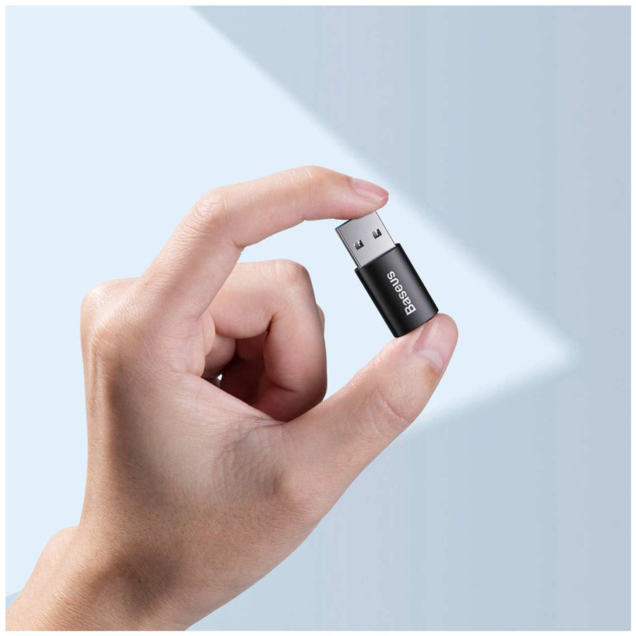 تبدیل Baseus OTG USB3.1 To Type-C مدل Ingenuity PB3343Z-1-P0A1 - مشکی