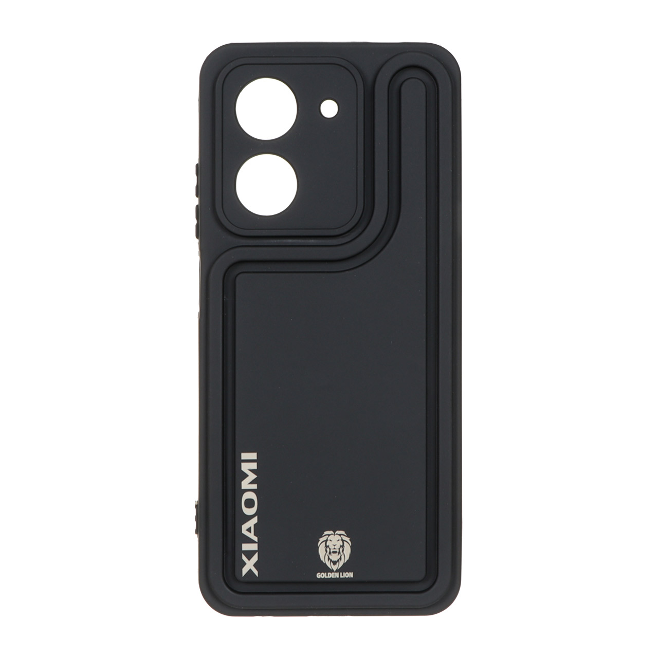 قاب Solid Case منحنی Golden Lion مدل Xiaomi Redmi A5 / Poco C71 - مشکی