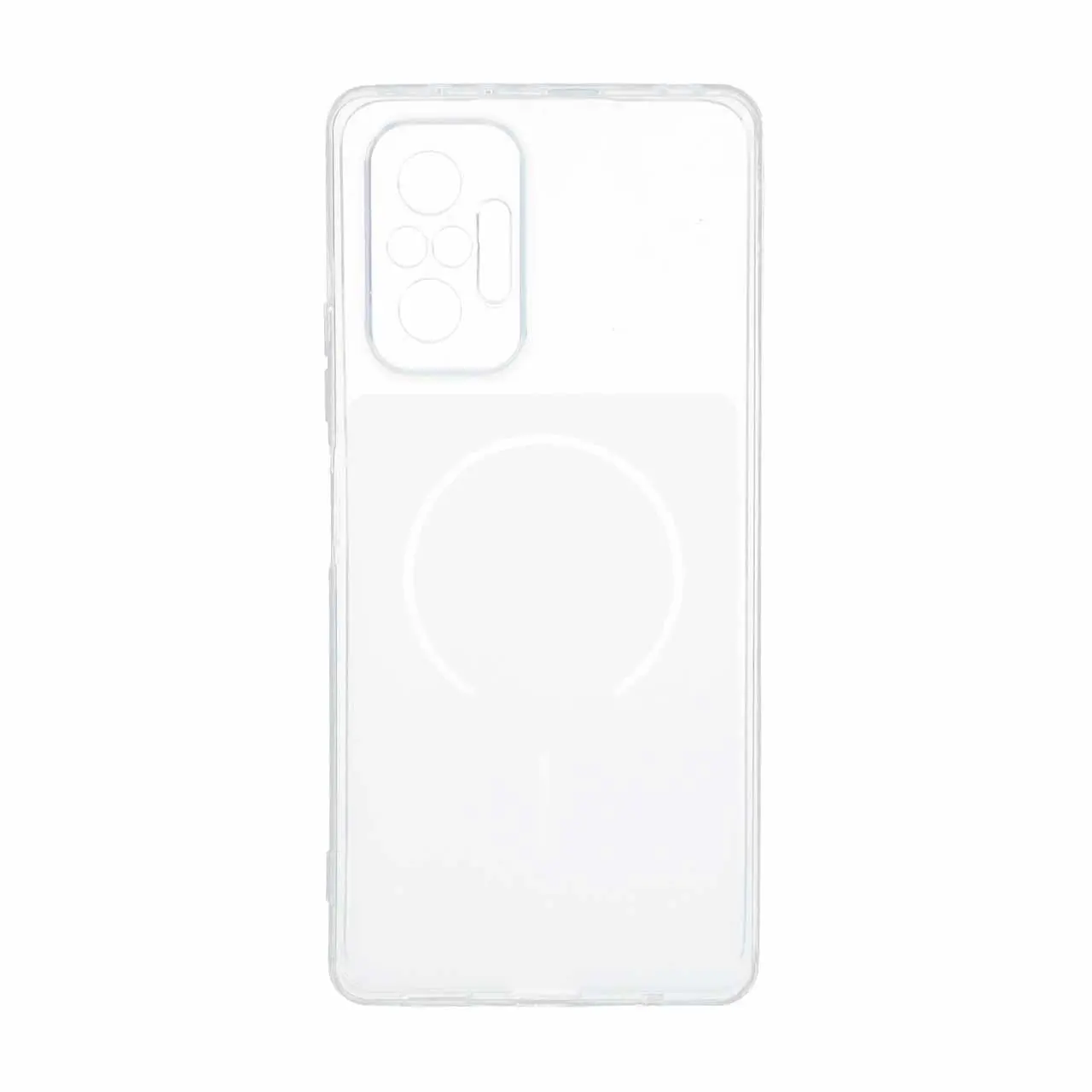 قاب ژله ای شفاف طرح مگ سیف محافظ لنزدار مناسب برای شیائومی ردمی نوت 10 پرو 4G و ردمی نوت 10 پرو مکس