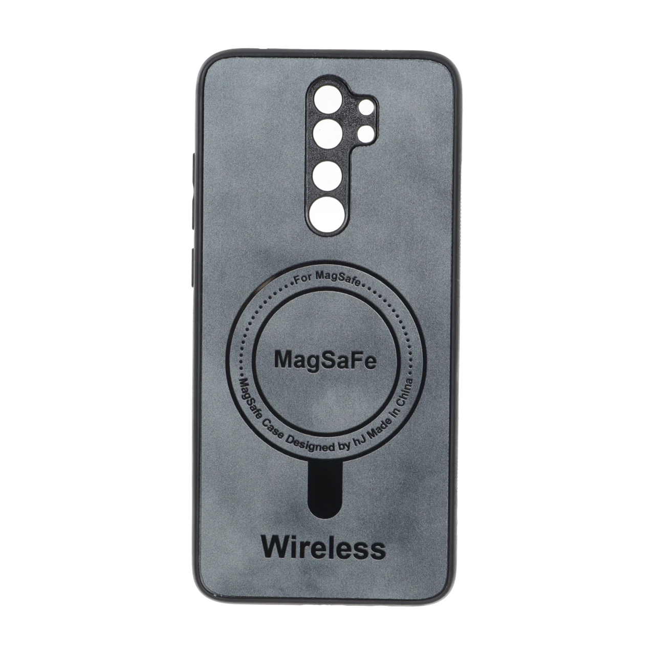 قاب Wireless طرح مگ سیف محافظ لنز برجسته مناسب برای شیائومی ردمی نوت 8 پرو