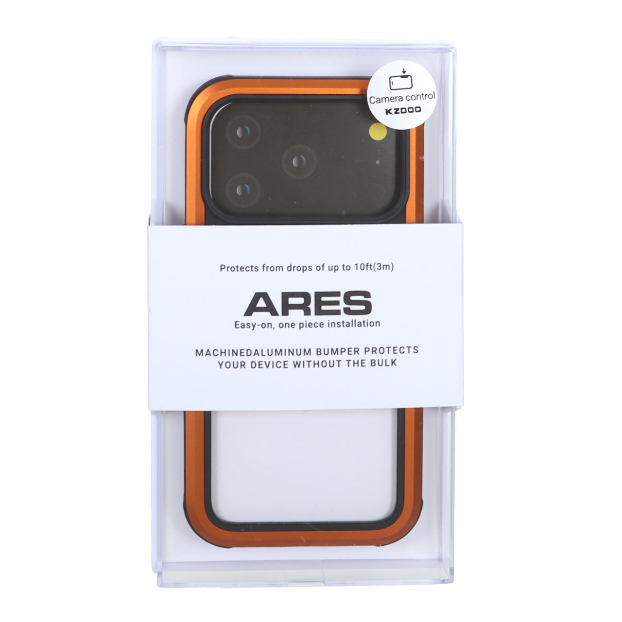 قاب Original KZDoo Ares مدل Apple iPhone 17 Pro - نارنجی