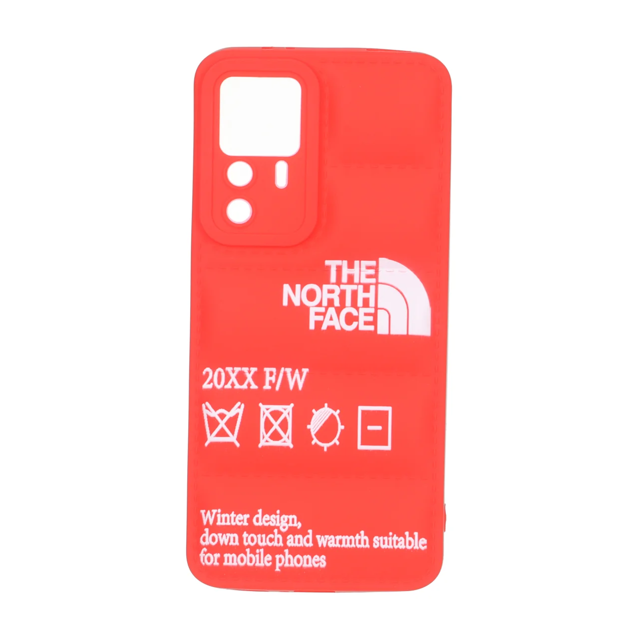 قاب پافر طرح نورت فیس (The North Face) مناسب برای شیائومی می 12 تی، می 12 تی پرو و ردمی کا 50