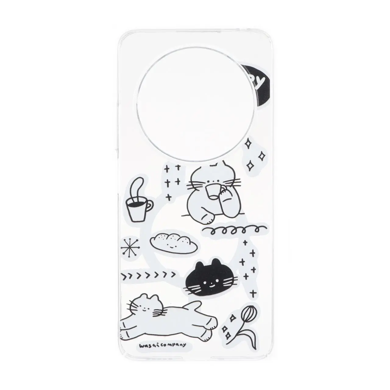 قاب Cute کریستالی طرح مگ سیف Xiaomi Redmi 14C / Redmi A3 Pro / Redmi A4 / Poco C75 - کد 459