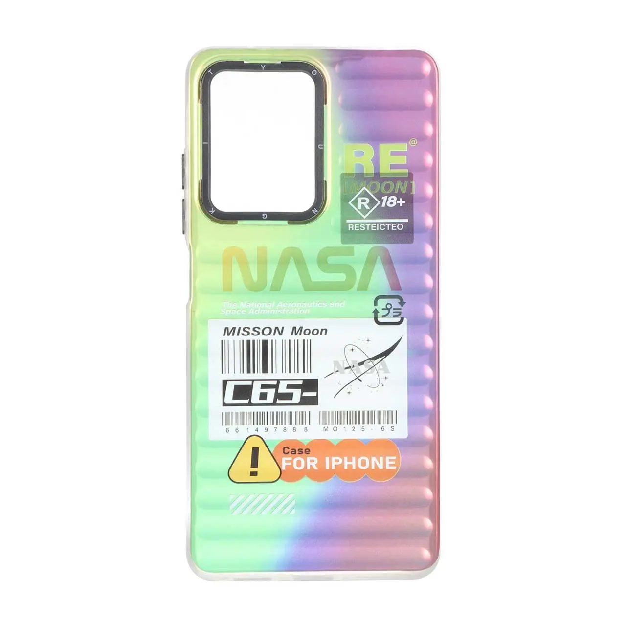 قاب یانگ کیت هولوگرامی طرح NASA مناسب برای شیائومی ردمی نوت ۱۲ پرو 5G و پوکو ایکس ۵ پرو 5G