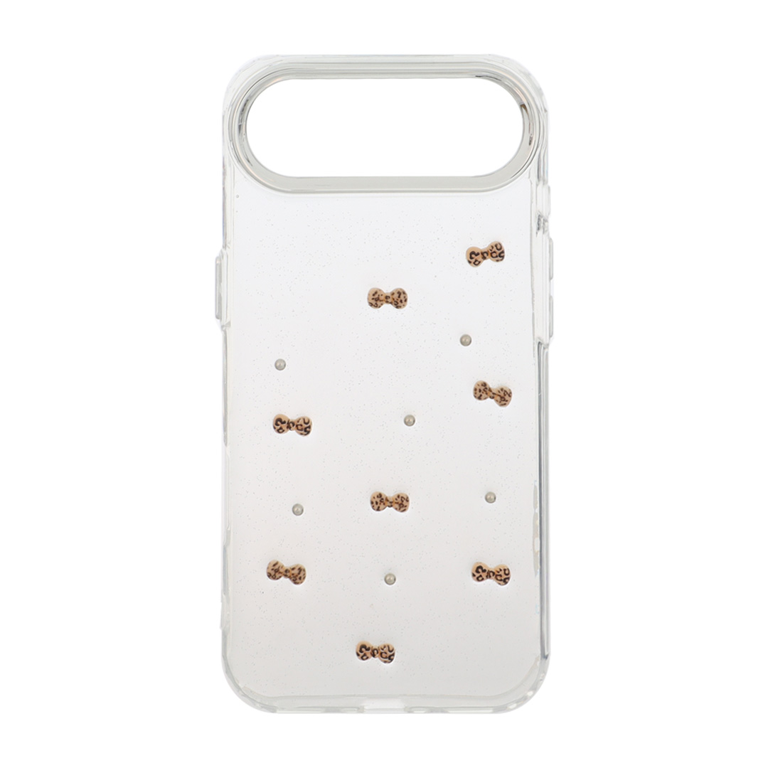 قاب رزینی شفاف طرح برجسته Apple iPhone 17 Air - کد 388