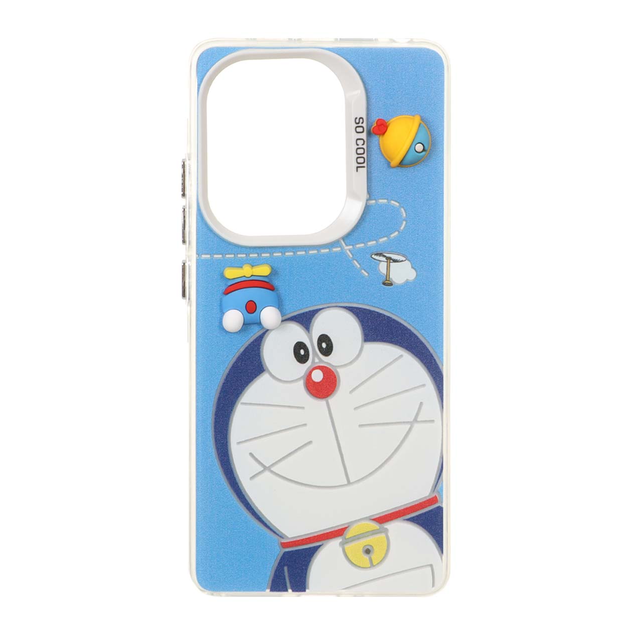 قاب طرح SO COOL عروسک برجسته (Doraemon) مناسب برای شیائومی ردمی نوت 14 اس، نوت 13 پرو 4G و پوکو ام 6 پرو 4G