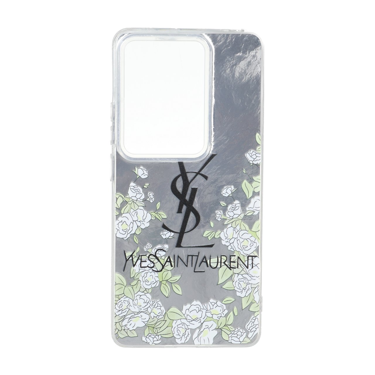 قاب طرح YSL گلدار اطلسی مناسب برای شیائومی ردمی نوت 14 اس، ردمی نوت 13 پرو 4G و پوکو ام 6 پرو 4G