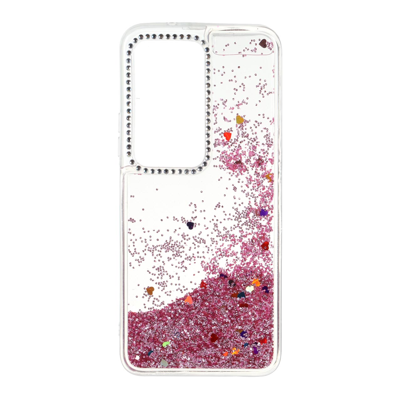 قاب آکواریومی اکلیلی نگین دار مناسب برای شیائومی ردمی ۱۵ 4G