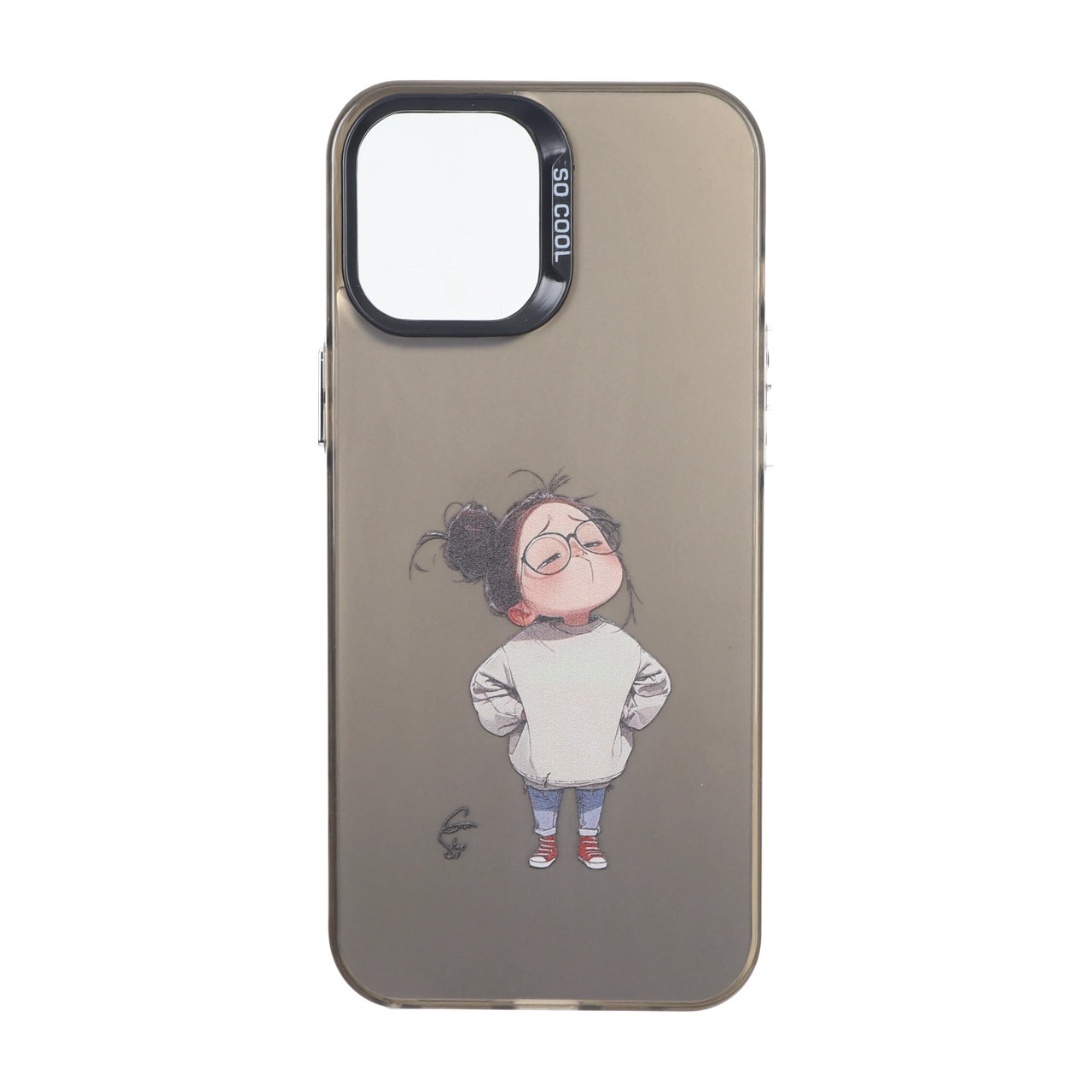 قاب SO COOL دودی cute مدل Apple iPhone 12 Pro Max - طرح 416