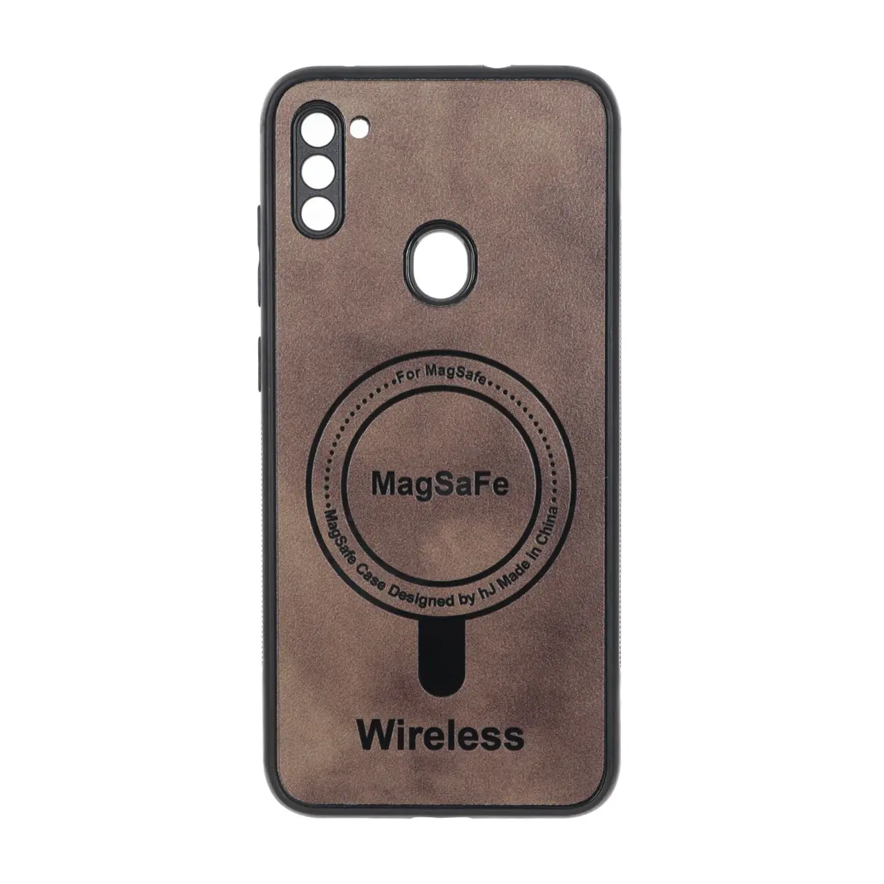 قاب طرح مگ سیف وایرلس محافظ لنز برجسته مناسب برای سامسونگ گلکسی A11 / M11
