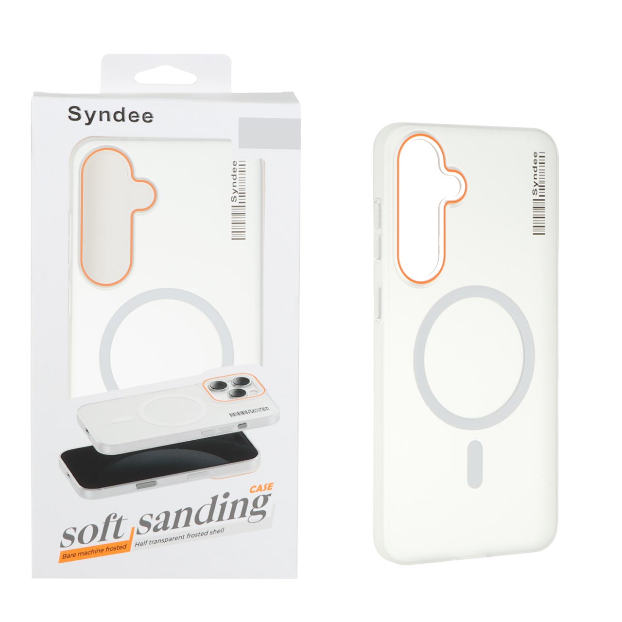 قاب Syndee پشت مات MagSafe مناسب برای سامسونگ گلکسی S24 FE