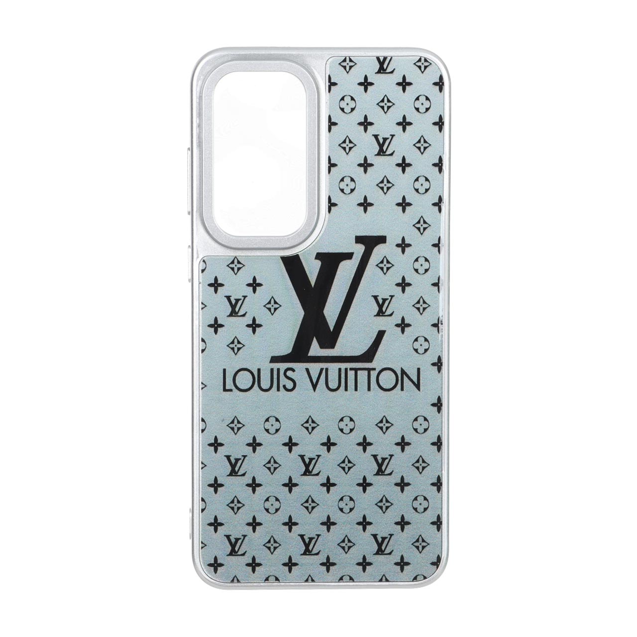قاب طرح Louis Vuitton رزینی سیلور مناسب برای سامسونگ گلکسی اس ۲۵ اف ای