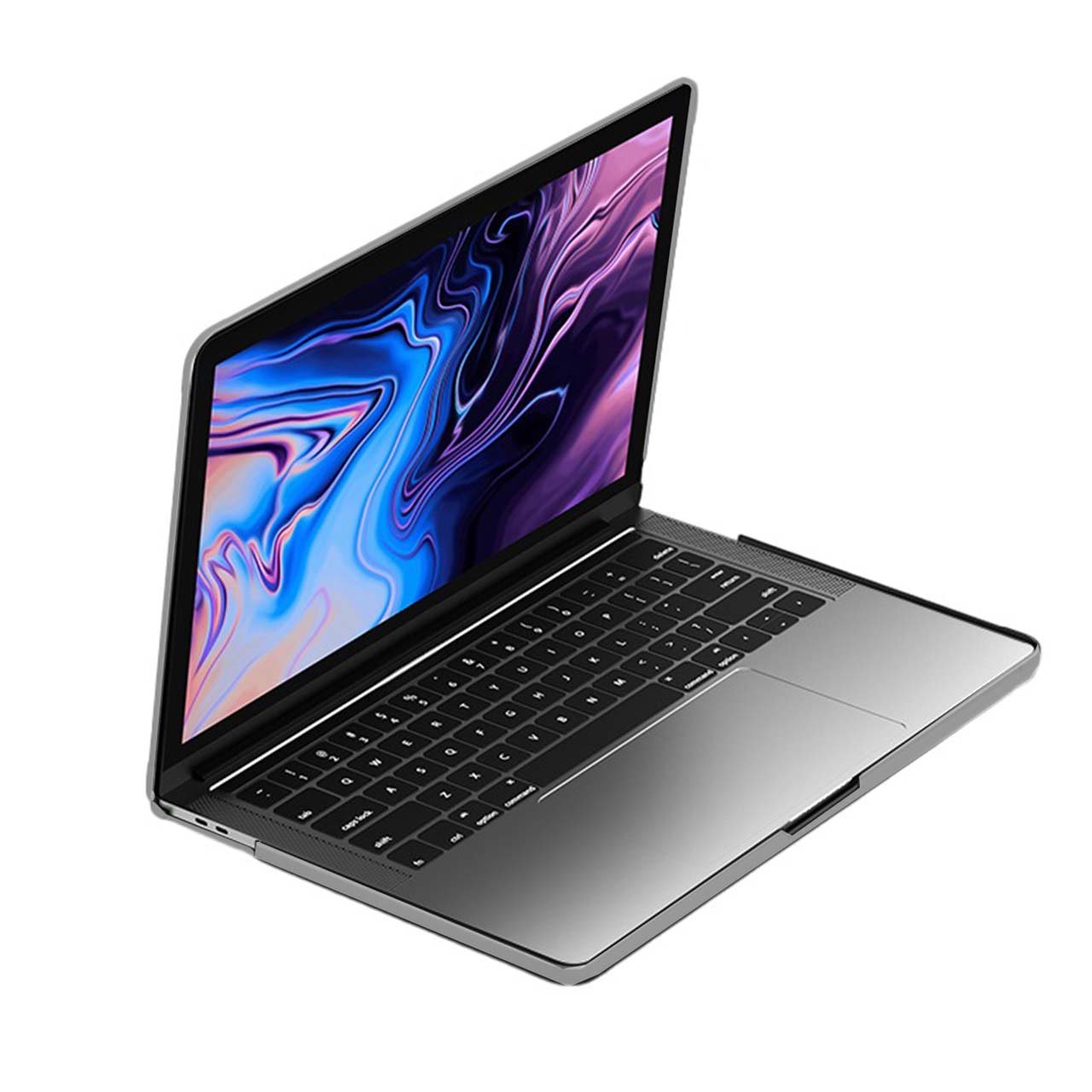 کاور مک بوک 14.2pro اینچی Wiwu مدل A2442 - خاکستری