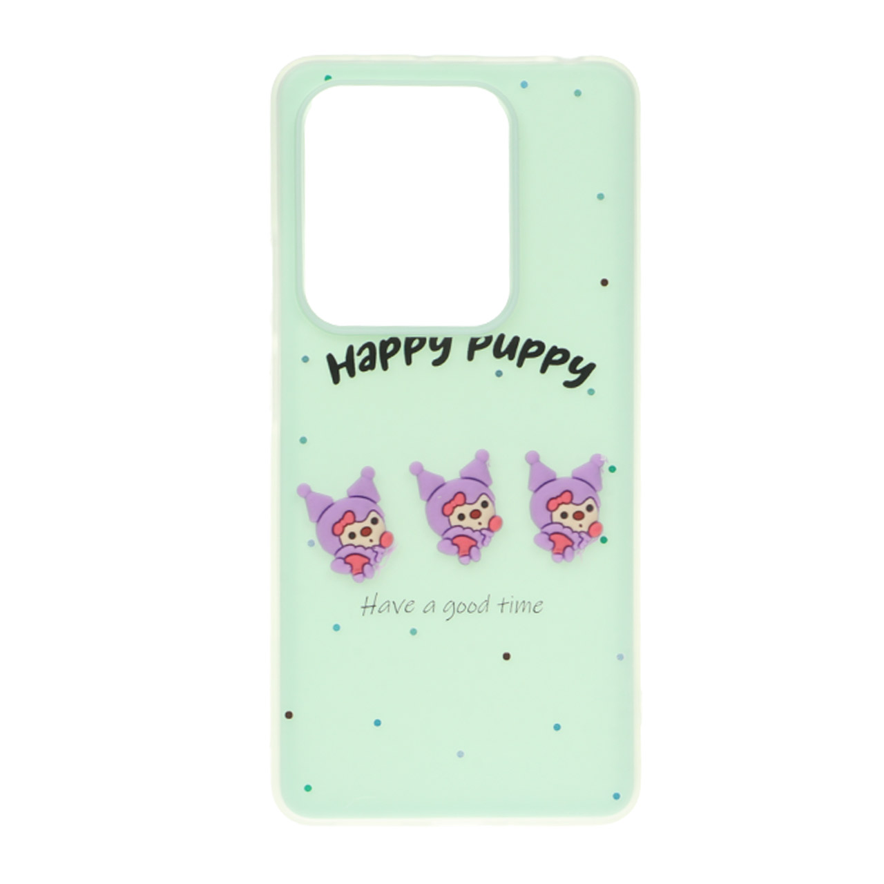 قاب عروسک برجسته Happy Puppy دو لایه مناسب برای شیائومی ردمی نوت 14 اس / نوت 13 پرو 4G / پوکو ام 6 پرو 4G