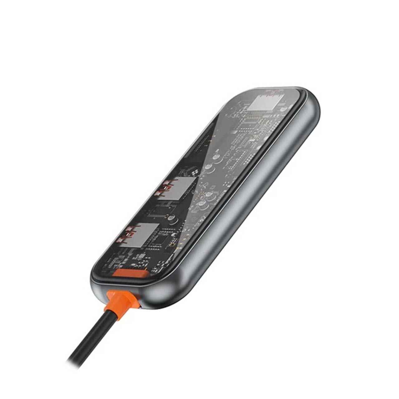 هاب 5 پورت Wiwu Type-C مدل CB005 خاکستری