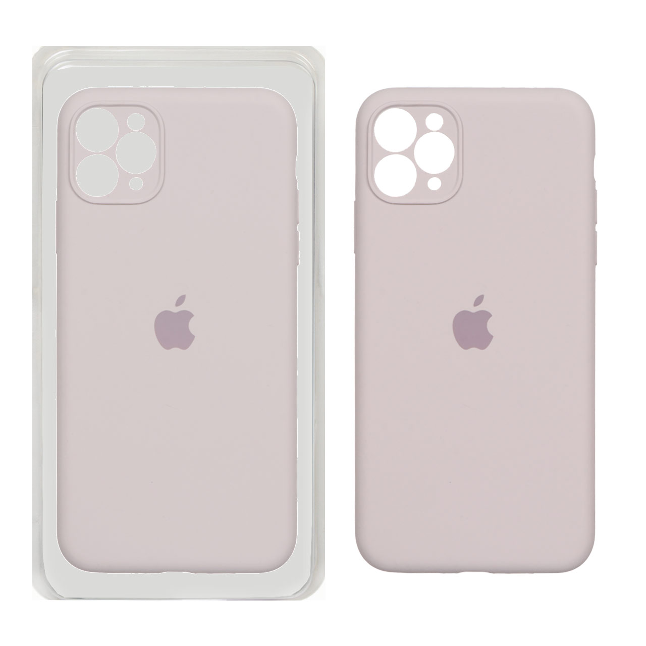 قاب سیلیکونی پاک کنی اورجینال ++A مدل Apple iPhone 11 Pro Max - کالباسی (پک دار)