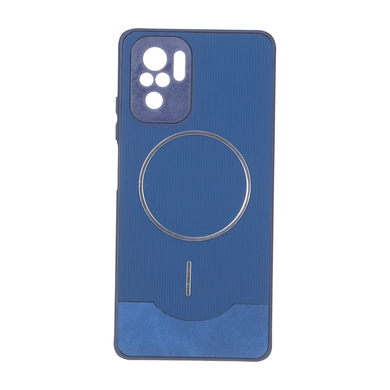 قاب طرح Line Case جیر MagSafe فلزی محافظ لنزدار مناسب برای شیائومی ردمی نوت ۱۰ فورجی، ردمی نوت ۱۰ اس و پوکو ام ۵ اس