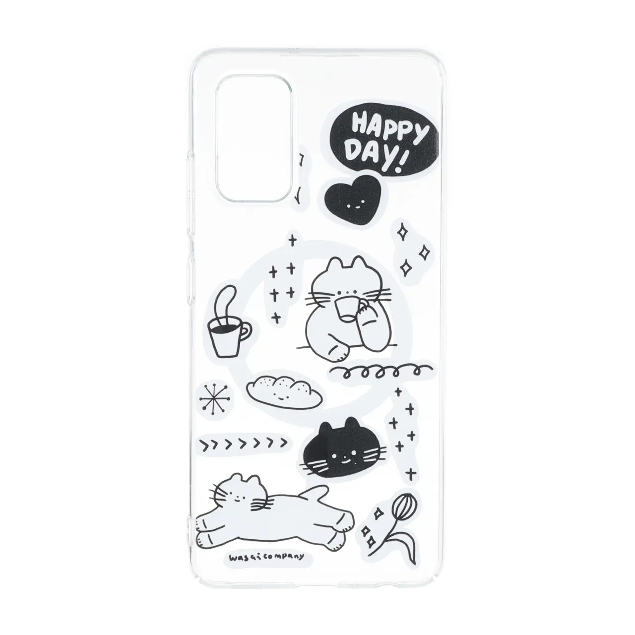 قاب Cute کریستالی طرح مگ سیف Samsung Galaxy A32 4G - کد 378