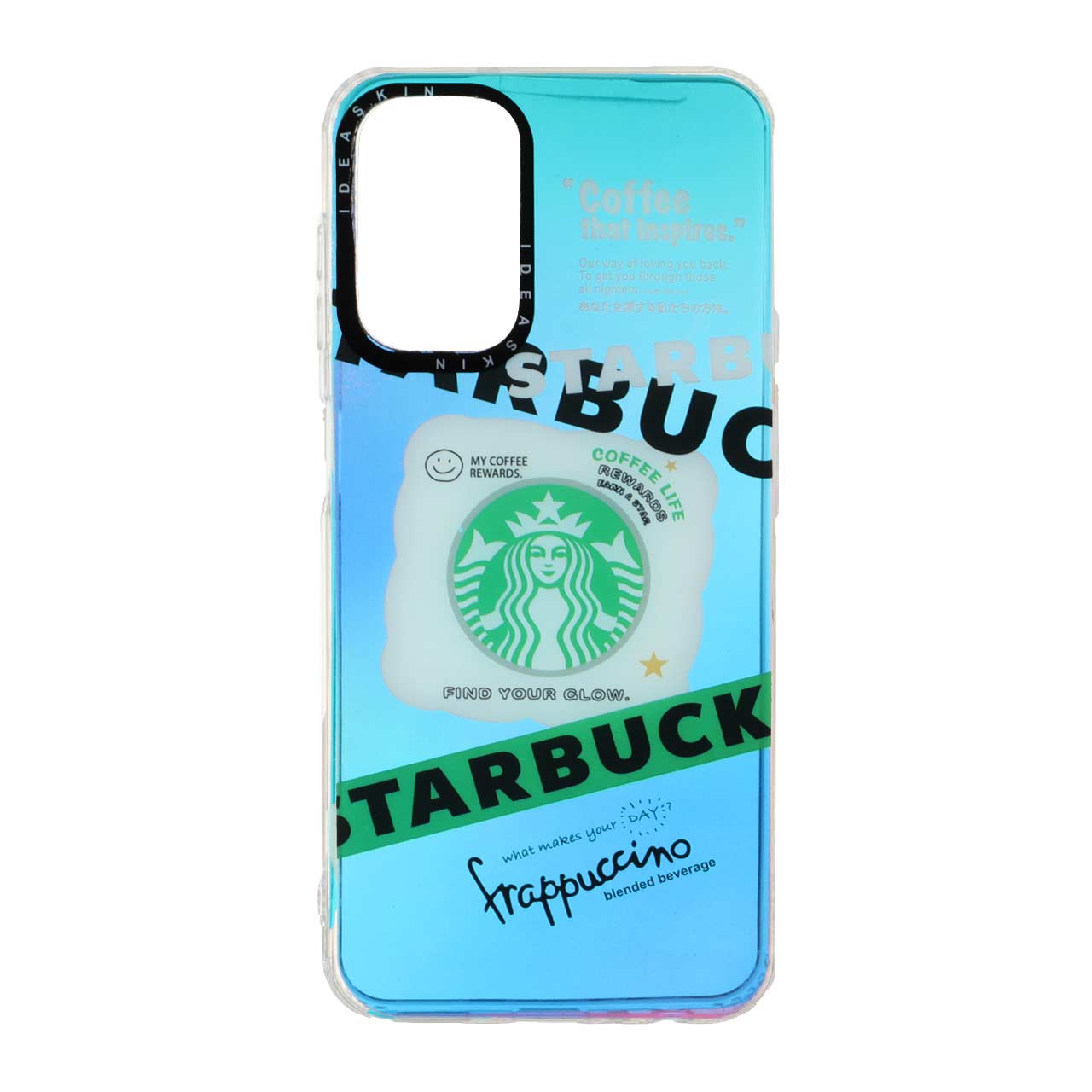قاب هولوگرامی طرح استارباکس Frappuccino مناسب برای سامسونگ گلکسی A13 4G / A13 5G / A04s / M13 4G / M23 / F13