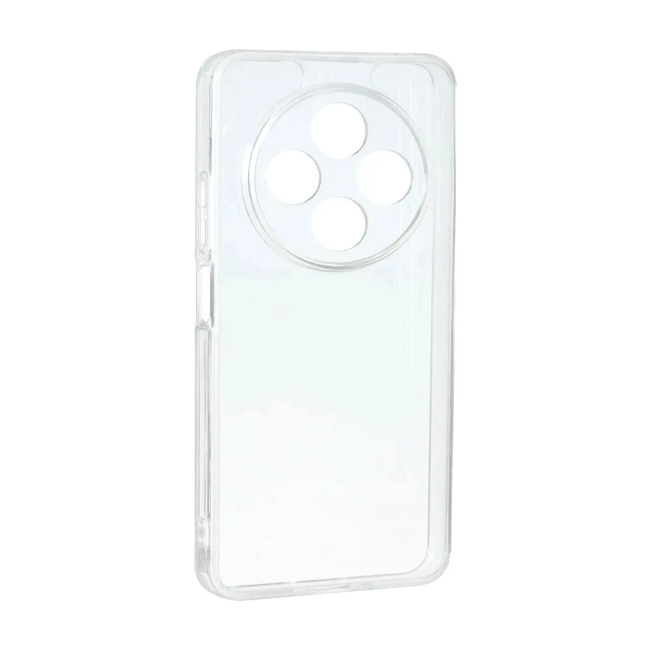 قاب پشت سخت شفاف دور ژله ای محافظ لنزدار مناسب برای شیائومی Redmi 14C / Redmi A4 / Poco C75