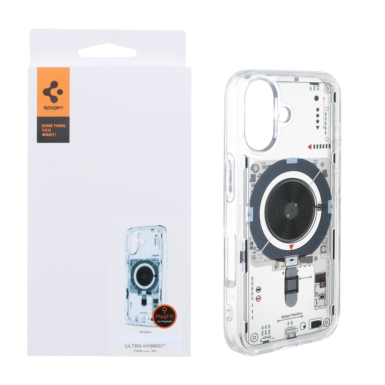 قاب طرح Neo One مگ سیف Spigen مناسب برای آیفون 17