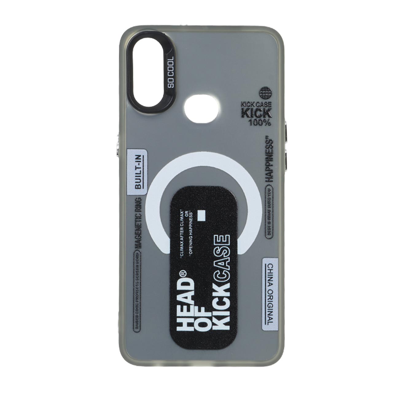 قاب طرح مگ سیف Kick Case SO COOL مشکی مناسب برای سامسونگ گلکسی A10s
