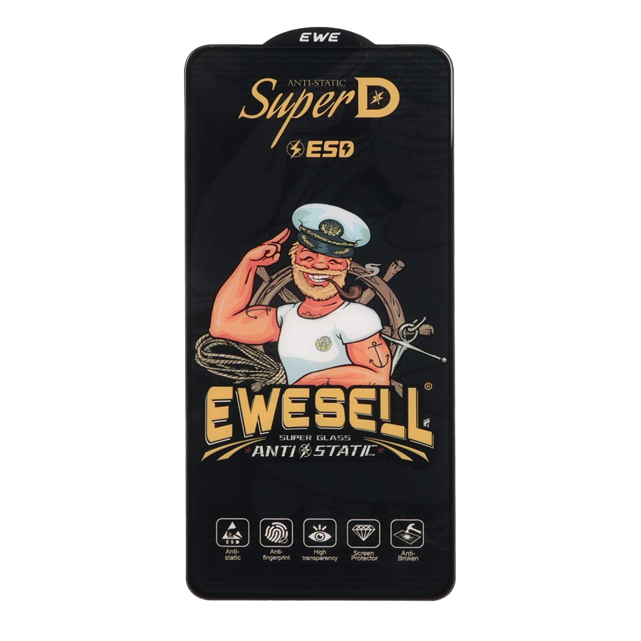 محافظ صفحه نمایش شیشه ای Full Cover Super D ESD مناسب برای گوشی های شیائومی و پوکو