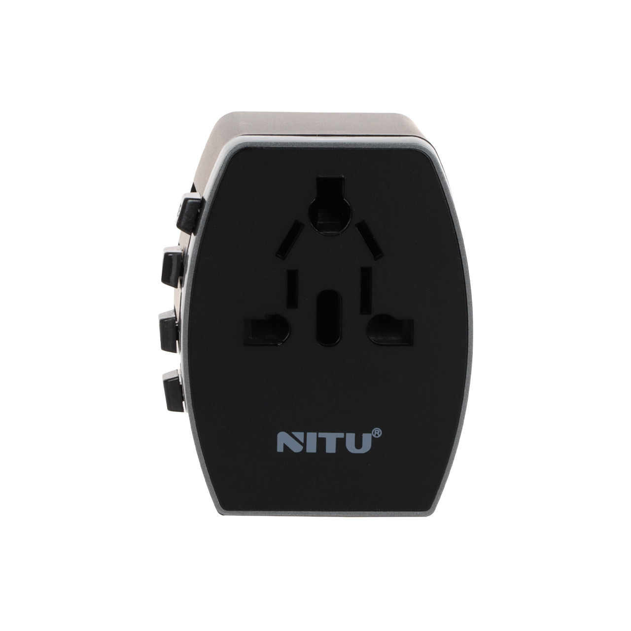 تبدیل برق مسافرتی 3 به 3 یونیورسال NITU مدل NT-A6 مشکی