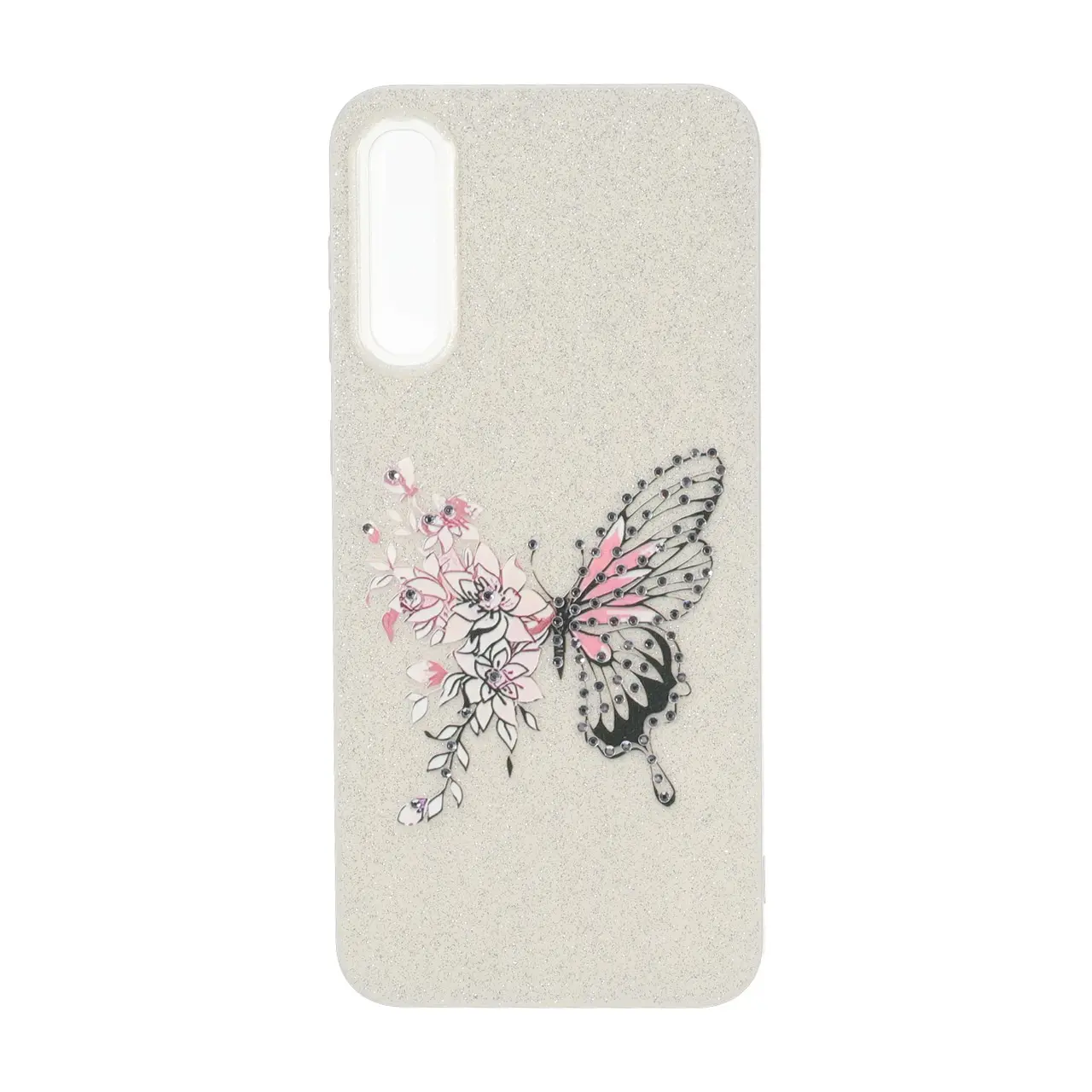 قاب طرح ButterFly اکلیلی نگین دار مناسب برای سامسونگ گلکسی A50 / A50s / A30s