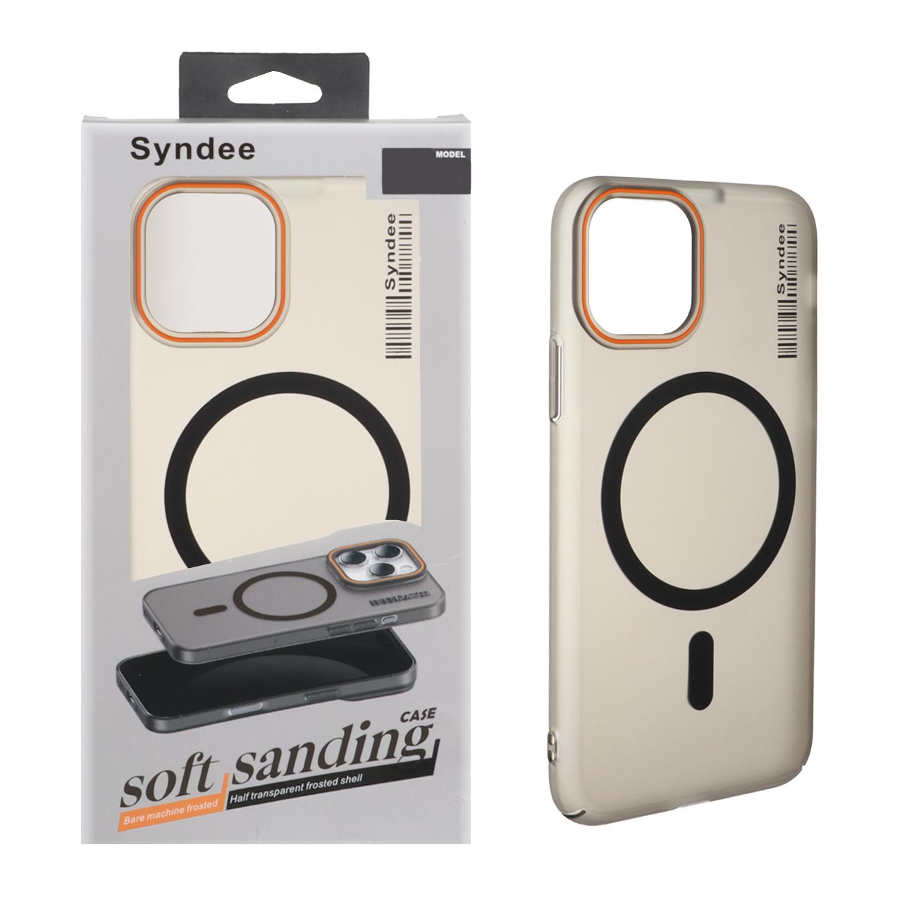 قاب اورجینال Syndee پشت مات مگ سیف مشکی مناسب برای آیفون 11 پرو