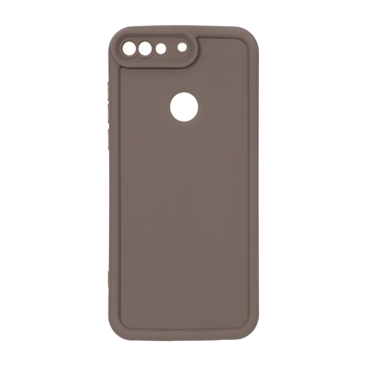 قاب Solid Case مدل Huawei Y7 (2018) / Y7 Prime (2018) - قهوه ای
